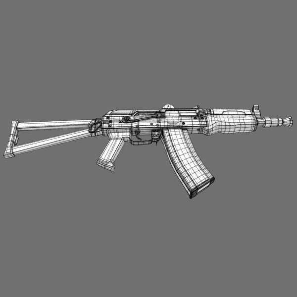 max carbines assault rifle - AKS 74U Carbine by virtualciti